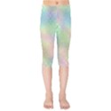 Pastel Mermaid Sparkles Kids  Capri Leggings  View1