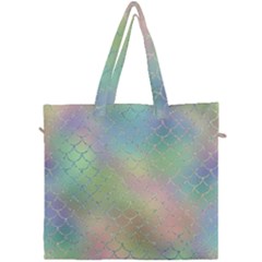 Pastel Mermaid Sparkles Canvas Travel Bag by retrotoomoderndesigns