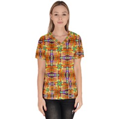 Ml 151 1 Women s V-neck Scrub Top by ArtworkByPatrick