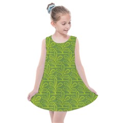 Oak Tree Nature Ongoing Pattern Kids  Summer Dress by Mariart