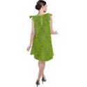 Oak Tree Nature Ongoing Pattern Tie Up Tunic Dress View2