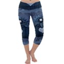 Elegant Heart With Steampunk Elements Capri Yoga Leggings View1