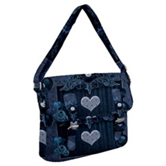 Elegant Heart With Steampunk Elements Buckle Messenger Bag