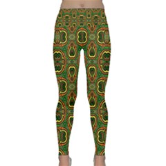 Ml 153 1 Lightweight Velour Classic Yoga Leggings by ArtworkByPatrick