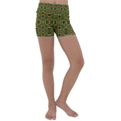 Ml 153 1 Kids  Lightweight Velour Yoga Shorts by ArtworkByPatrick