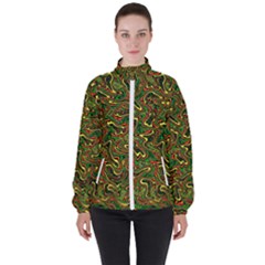 Ml 153 Women s High Neck Windbreaker by ArtworkByPatrick