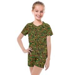 Ml 153 Kids  Mesh Tee And Shorts Set