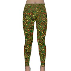 Ml 153 Lightweight Velour Classic Yoga Leggings by ArtworkByPatrick