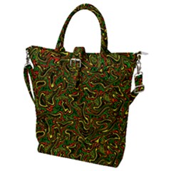 Ml 153 Buckle Top Tote Bag