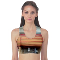 Taiko Drum Sports Bra by Riverwoman