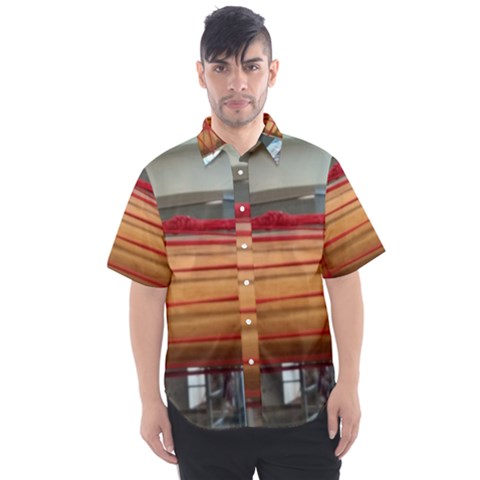 Taiko Drum Men s Short Sleeve Shirt by Riverwoman