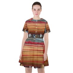 Taiko Drum Sailor Dress by Riverwoman