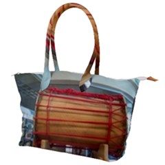 Taiko Drum Canvas Shoulder Bag by Riverwoman