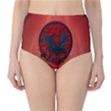 The Crow With Roses Classic High-Waist Bikini Bottoms View1