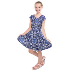 Ml 157 Kids  Short Sleeve Dress by ArtworkByPatrick