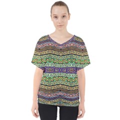 Ml 158 1 V-neck Dolman Drape Top by ArtworkByPatrick