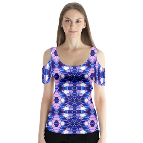 Ml 160 Butterfly Sleeve Cutout Tee  by ArtworkByPatrick