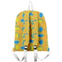 Lemons Ongoing Pattern Texture Giant Full Print Backpack View2