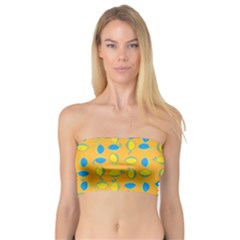 Lemons Ongoing Pattern Texture Bandeau Top