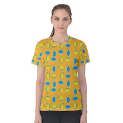 Lemons Ongoing Pattern Texture Women s Cotton Tee