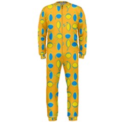 Lemons Ongoing Pattern Texture Onepiece Jumpsuit (men)  by Mariart