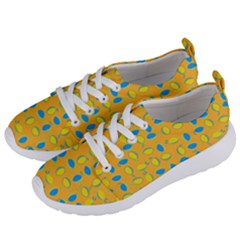 Lemons Ongoing Pattern Texture Women s Lightweight Sports Shoes by Mariart