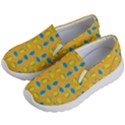 Lemons Ongoing Pattern Texture Kids  Lightweight Slip Ons View2