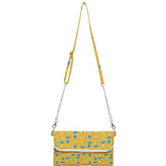 Lemons Ongoing Pattern Texture Mini Crossbody Handbag