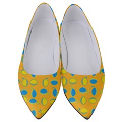 Lemons Ongoing Pattern Texture Women s Low Heels