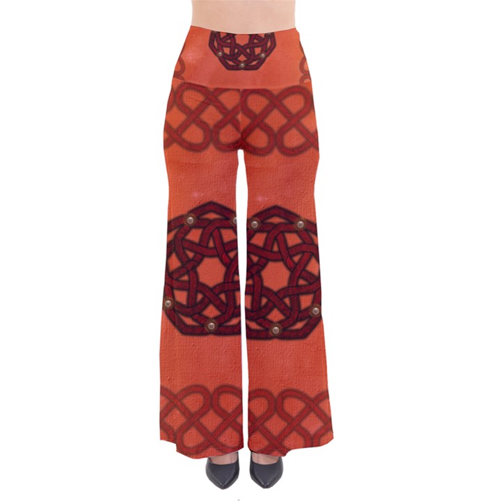 Elegant Decorative Celtic, Knot So Vintage Palazzo Pants