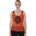 Elegant Decorative Celtic, Knot Velvet Tank Top View1