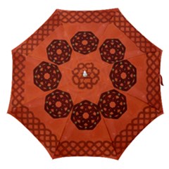 Elegant Decorative Celtic, Knot Straight Umbrellas by FantasyWorld7