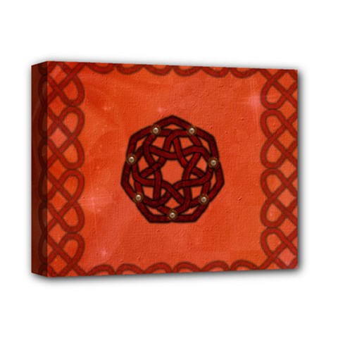 Elegant Decorative Celtic, Knot Deluxe Canvas 14  X 11  (stretched) by FantasyWorld7