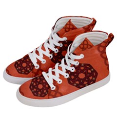 Elegant Decorative Celtic, Knot Men s Hi-top Skate Sneakers by FantasyWorld7