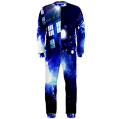 Tardis Background Space Onepiece Jumpsuit (men)  by Sudhe