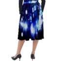 Tardis Background Space Classic Velour Midi Skirt  View2