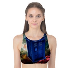 The Police Box Tardis Time Travel Device Used Doctor Who Tank Bikini Top by Sudhe