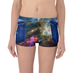 The Police Box Tardis Time Travel Device Used Doctor Who Reversible Boyleg Bikini Bottoms by Sudhe