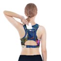 The Police Box Tardis Time Travel Device Used Doctor Who Sports Bra With Pocket View2