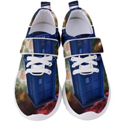 The Police Box Tardis Time Travel Device Used Doctor Who Women s Velcro Strap Shoes