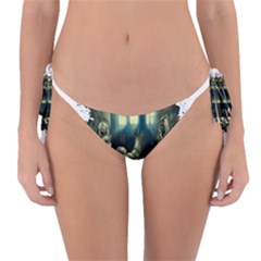 Time Machine Doctor Who Reversible Bikini Bottom by Sudhe