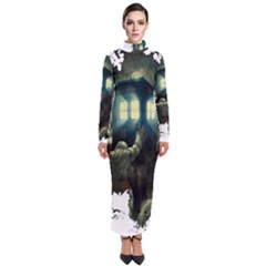 Time Machine Doctor Who Turtleneck Maxi Dress