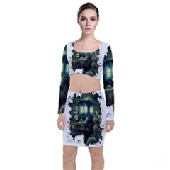 Time Machine Doctor Who Top And Skirt Sets by Sudhe