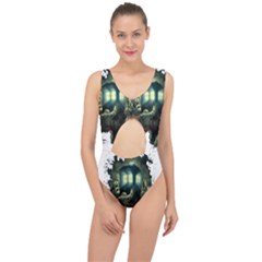 Time Machine Doctor Who Center Cut Out Swimsuit