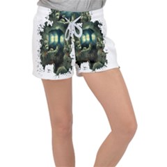 Time Machine Doctor Who Women s Velour Lounge Shorts