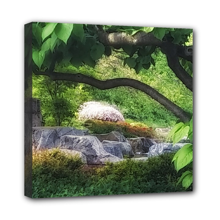 Chicago Garden of the Phoenix Mini Canvas 8  x 8  (Stretched)