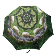 Chicago Garden of the Phoenix Folding Umbrellas