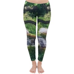 Chicago Garden of the Phoenix Classic Winter Leggings