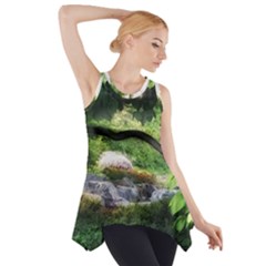 Chicago Garden of the Phoenix Side Drop Tank Tunic