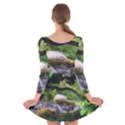 Chicago Garden of the Phoenix Long Sleeve Velvet Skater Dress View2